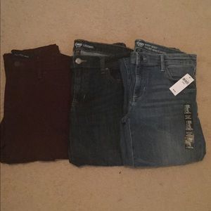 Calvin Klein and Gap Jeans Bundle